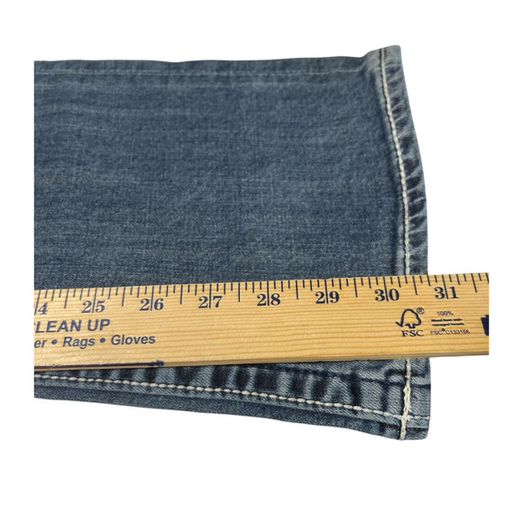 Vigoss The New York Bootcut Jeans Women’s 28x33 Embellished Fits 30x30 - Picture 9 of 12